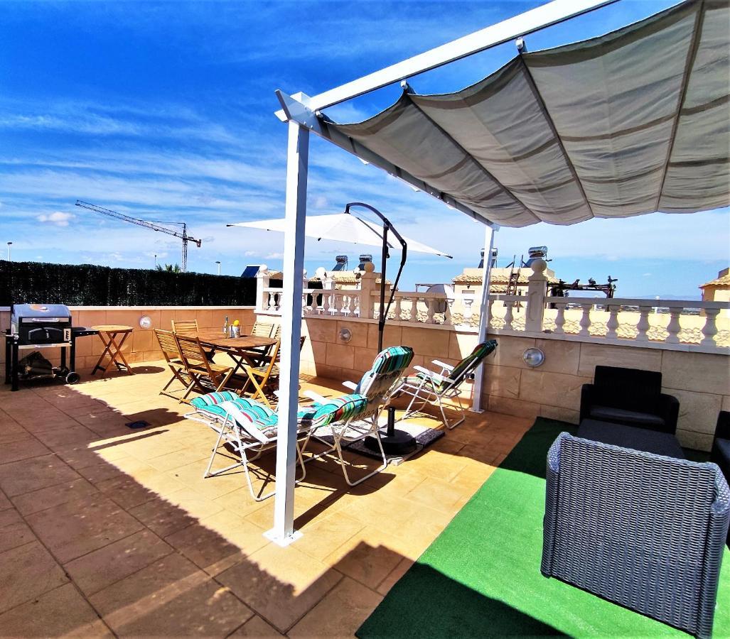 Modern Townhouse With Bbq & Terrace - Гран-Алакант Экстерьер фото