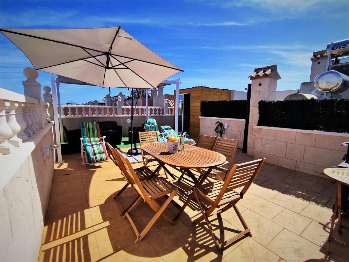 Modern Townhouse With Bbq & Terrace - Гран-Алакант Экстерьер фото